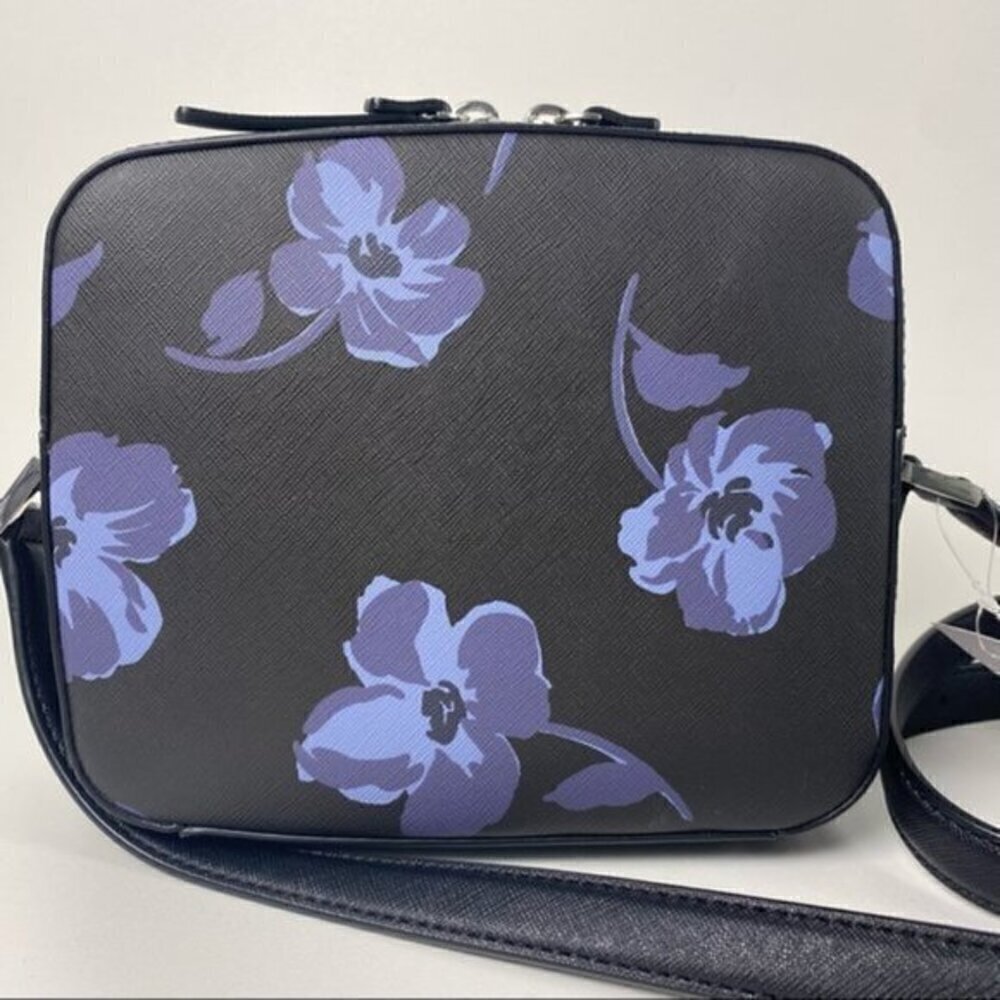 Kate Spade Newbury Lane Cammie Crossbody Bag Tossed Poppies Floral Print Purse - Picture 4 of 13